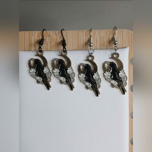 3/$8 Crow Earrings Womens Jewlery Accessories Birds